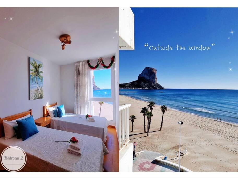 Calpe - Super Primera Linea De Playa - 3 Dormitorios Exterior photo